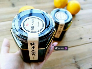 自制的柠檬膏，秒杀外面的止咳糖浆,成品图